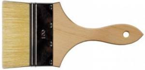 Brosse large en soie de porc