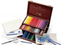 Coffret en bois de 120 crayons Albrecht Drer