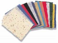 Assortiment de papiers en fibres de mûrier