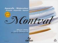 Bloc aquarelle Montval grain fin