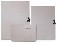 Pochette à dessin en carton gris