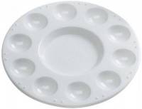 Palette ronde en plastique, diamètre 17,5 cm