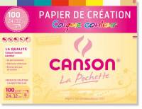 Pochette calque couleur - 100 g/m²