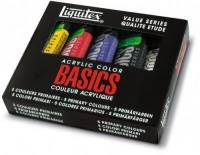 Coffret initiation Liquitex Basics 5 x 118 ml