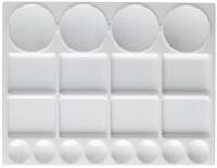 Palette rectangulaire en plastique 25x35 cm