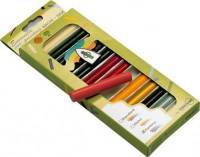 Assortiment fantaisie de 13 couleurs à la cire