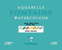 Papier aquarelle - grain torchon nuageux
