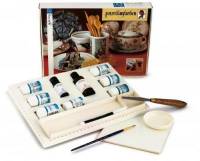 Coffret d'initiation à la peinture pour porcelaine Schjerning