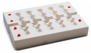 Moule pour pions de jeu d'échecs