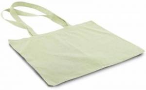 Sac en coton avec des grandes lanières pour les épaules