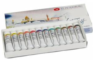 Coffret aquarelle White Nights 24x18 ml