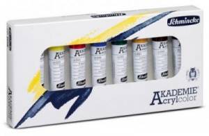 Coffret de test Akademie acryl color - 8x20 ml