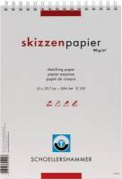 Bloc papier esquisse Schoellershammer 90 g/m²