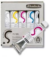 Coffre gouache Schmincke, srie 24 - 5 x 20 ml