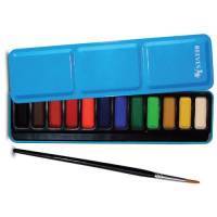 Coffret métal 12 godets d'aquarelle Reeves