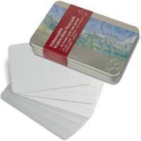 Coffret mtal de 30 cartes postales aquarelle