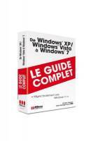 De windows XP/Vista à Windows 7