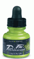 Encre acrylique nacre pearlescent Daler Rowney