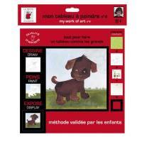 Kit Chiot - Collection Mon tableau  peindre