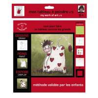 Kit Vache - Collection Mon tableau à peindre