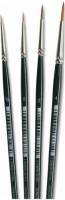 Lot de 4 pinceaux Gerstaecker en martre rouge