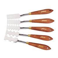 Lot de 5 couteaux  peindre Pbo