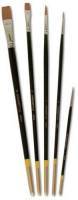 Lot de 5 pinceaux Jax-Hair acrylique