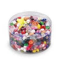 Mix de perles multicolores 7 - 9 mm