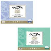 Papier The Langton Prestige - Bloc collé 1 côté