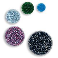 Perles de rocaille transparentes