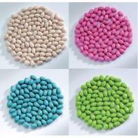 Perles en bois coloré