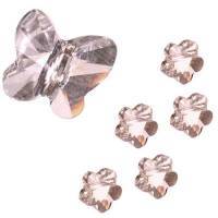 Perles papillons ou fleurs en cristal Swarovski