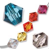 Perles toupies en cristal Swarovski
