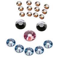 Pierres rondes Strass Hotfix Swarovski