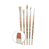 Set de 5 pinceaux scolaires