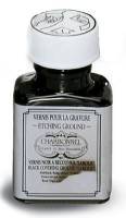 Vernis noir  recouvrir Lamour