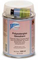 Verre de polyester - résine de coulée