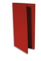 Carte double Pollen 106 x 213 mm Bordeaux