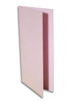 Carte double Pollen 106 x 213 mm Lilas