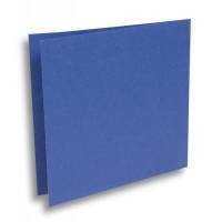 Carte double Pollen 160x160 mm Bleu Nuit