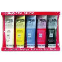 Coffret Lukascryl Studio - 5 x 125 ml