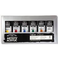 Coffret de peinture Artists' acrylic 6 x 60 ml
