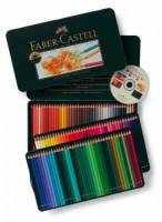Coffret métal de 120 crayons de couleurs Polychromos