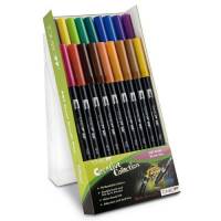 Etui 18 feutres pinceaux Tombow