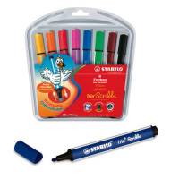 Etui 8 feutres Trio Scribbi