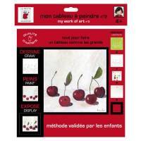 Kit Cerise - Collection Mon tableau à peindre