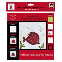 Kit Poisson - Collection Mon tableau à peindre
