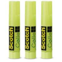 Lot de 3 bâtons de colle Scotch "nature"