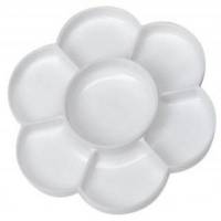 Palette fleur en plastique, diamètre 20 cm