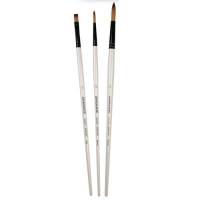 Set de 3 pinceaux Graduate en fibres synthétiques